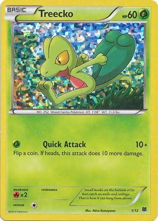 Arcko (Treecko) – Collection McDonald's 2015 1