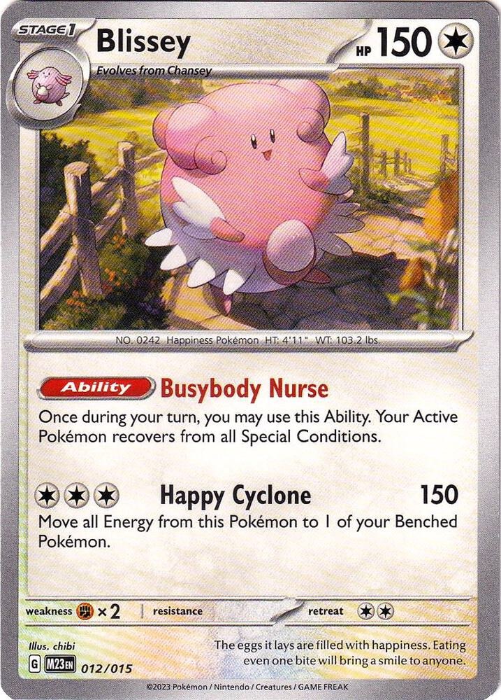 Blissey – McDonald's Collection 2023 12