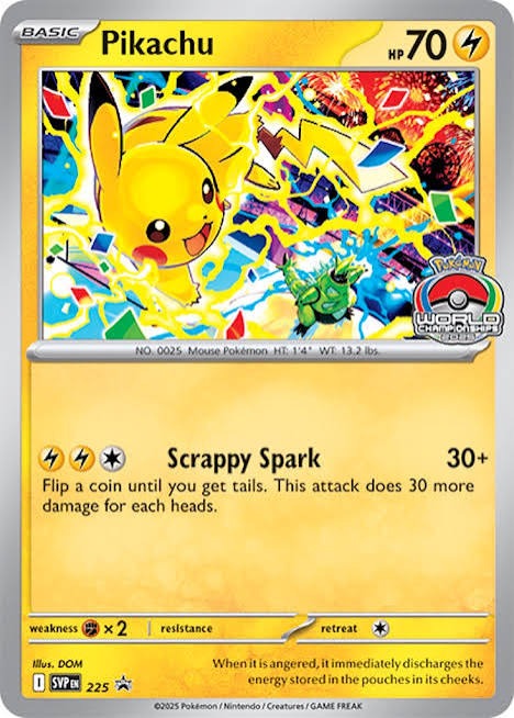 Pikachu – SVP Black Star Promos 225