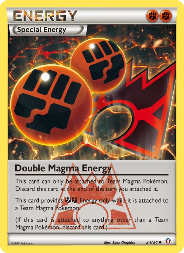 Energia Magma Dupla – Crise Dupla 34