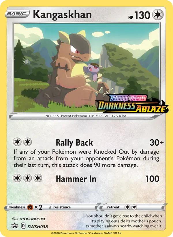 Kangaskhan – ESES Promos SWSH038