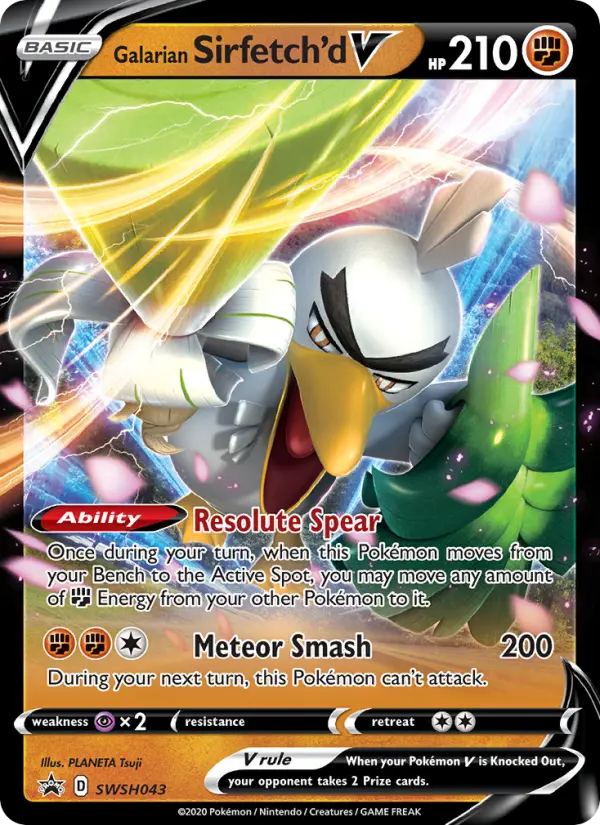 Sirfetch'd de Galar V – ESES Promos SWSH043