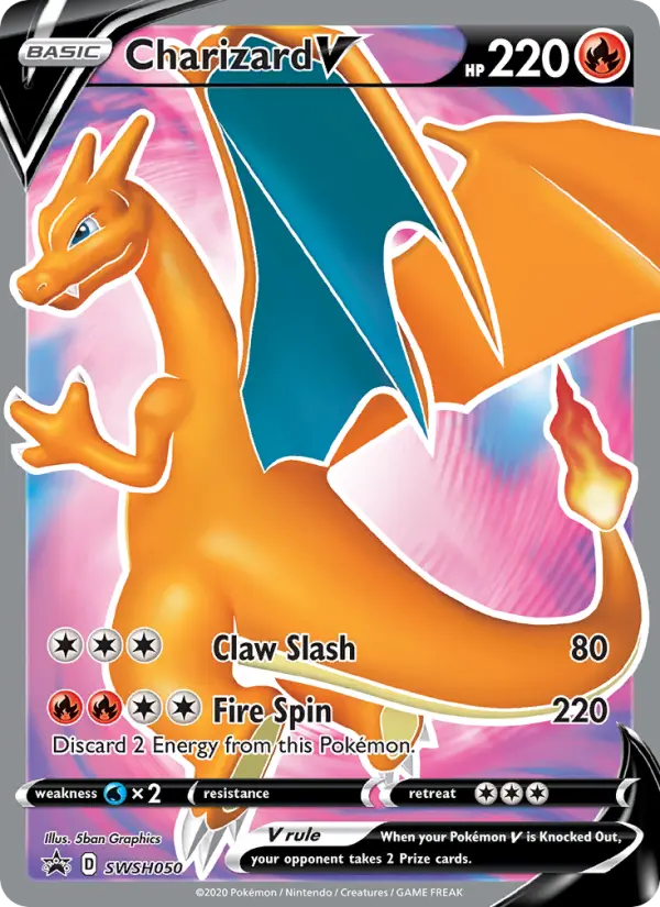 Charizard V – ESES Promos SWSH050