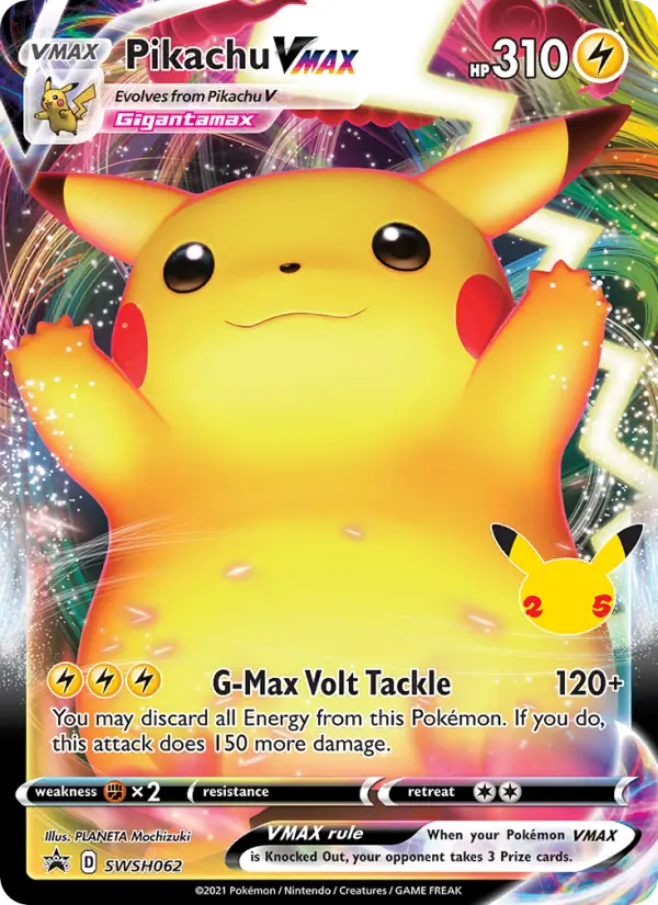 Pikachu VMAX – ESES Promos SWSH062