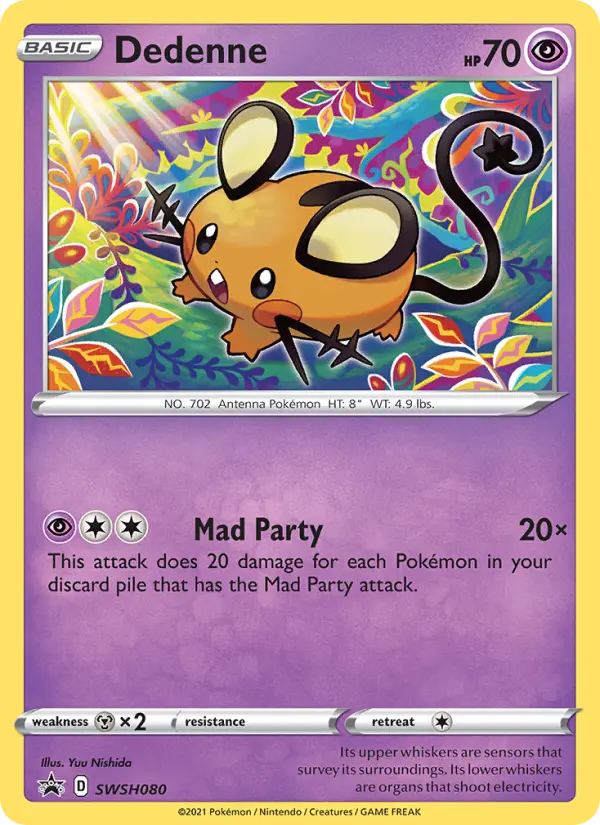 Dedenne – ESES Promos SWSH080