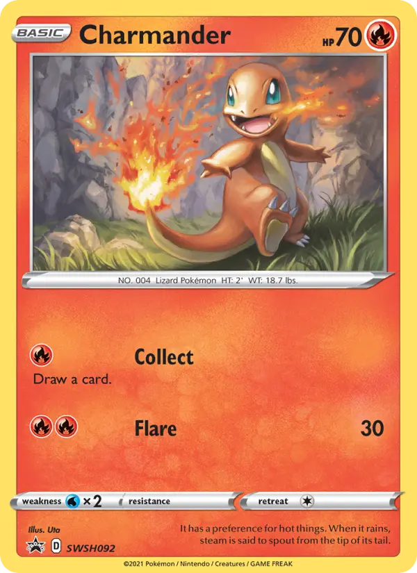 Charmander – ESES Promos SWSH092