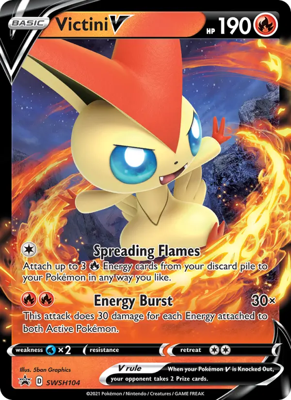 Victini V – ESES Promos SWSH104