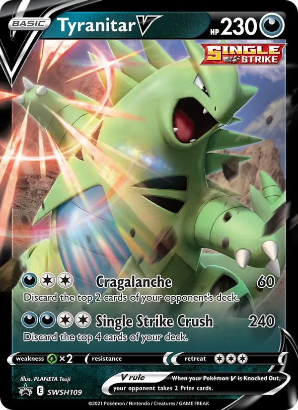 Tyranitar V – ESES Promos SWSH109