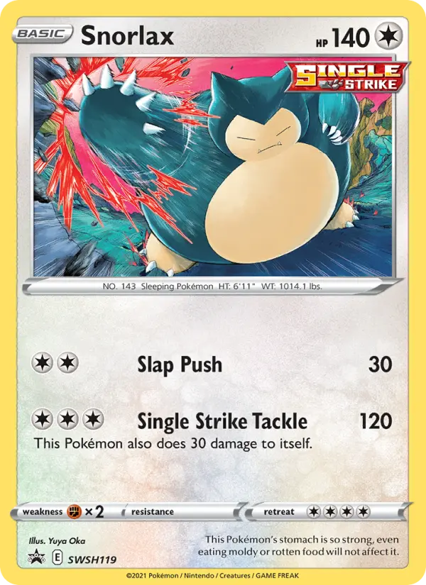 Snorlax – ESES Promos SWSH119