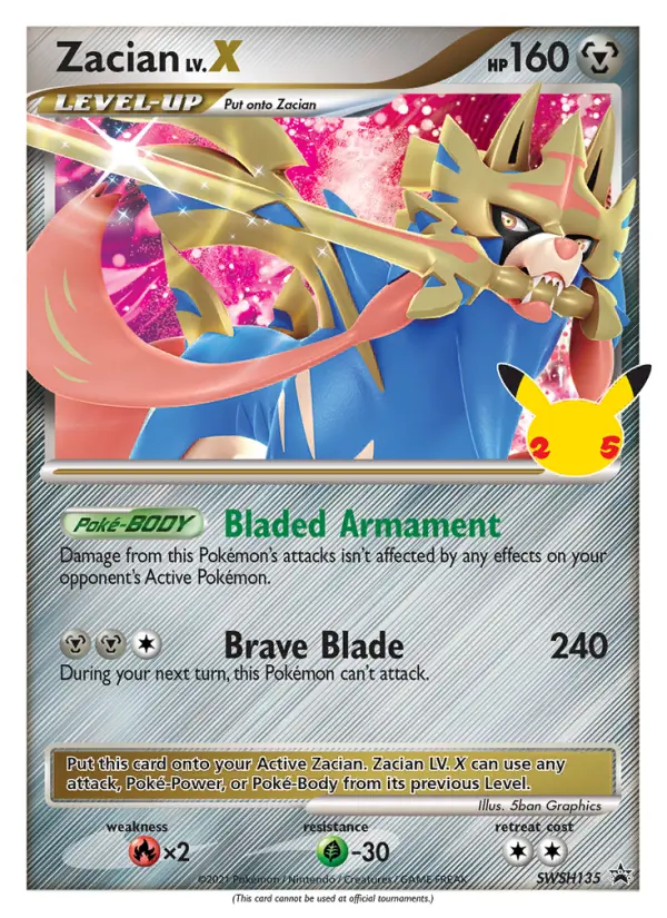 Zacian – ESES Promos SWSH135