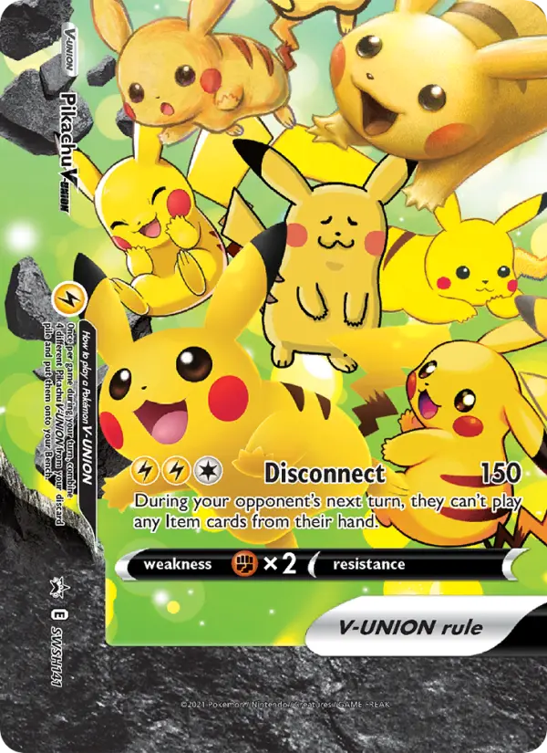 Pikachu V-UNIÃO – ESES Promos SWSH141