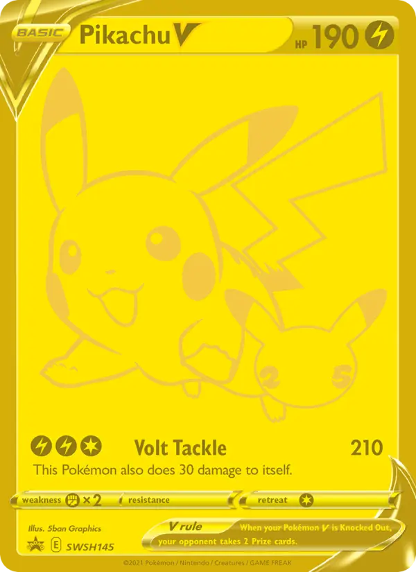 Pikachu V – ESES Promos SWSH145