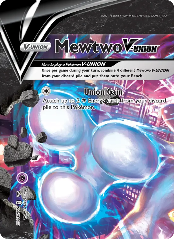 Mewtwo V-UNIÃO – ESES Promos SWSH159