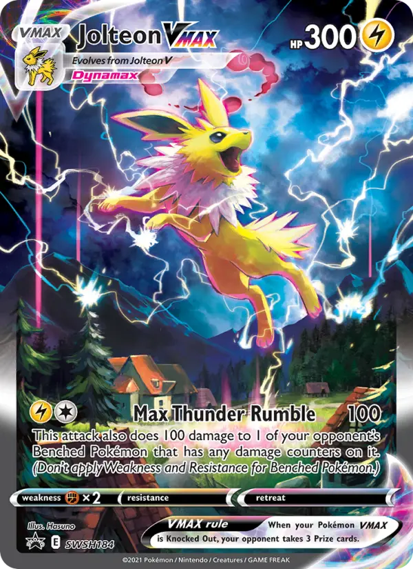 Jolteon VMAX – ESES Promos SWSH184
