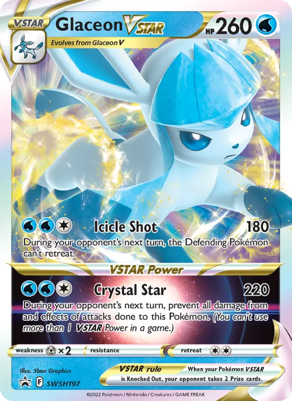 Glaceon V-ASTRO – ESES Promos SWSH197