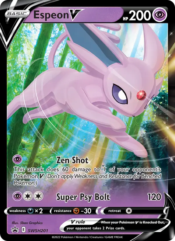 Espeon V – ESES Promos SWSH201