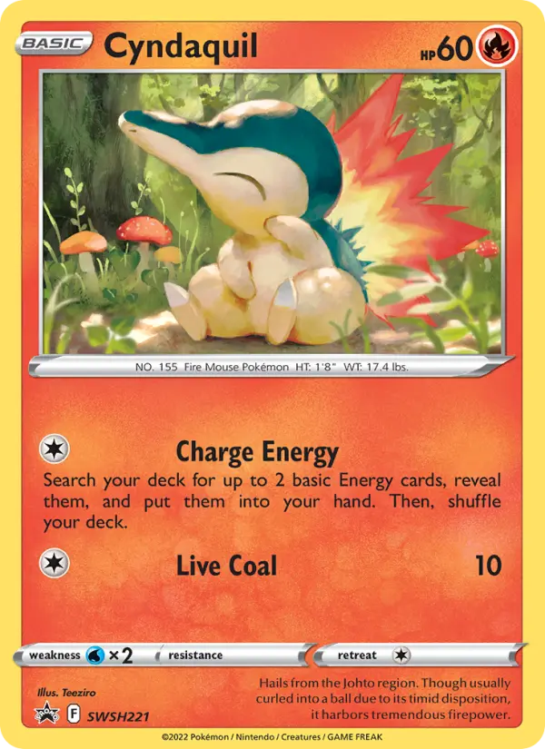 Cyndaquil – ESES Promos SWSH221