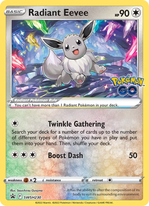 Eevee Radiante – ESES Promos SWSH230