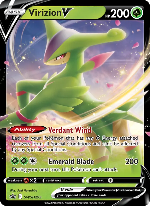 Virizion V – ESES Promos SWSH295