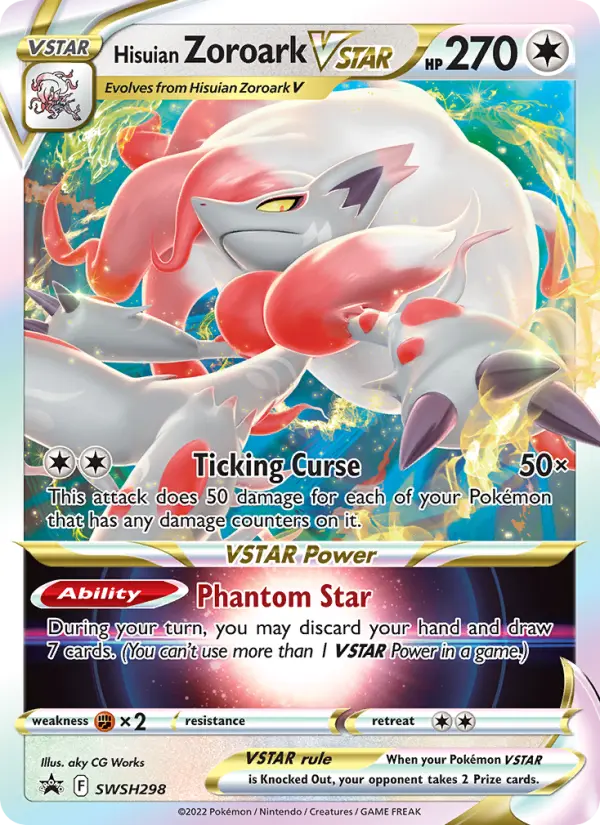 Zoroark de Hisui V-ASTRO – ESES Promos SWSH298