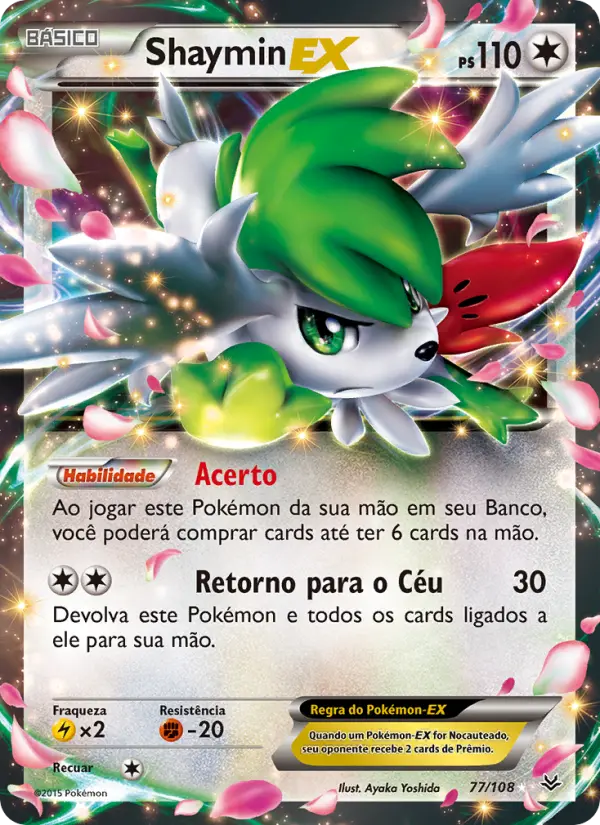Shaymin EX – Céus Estrondosos 77a