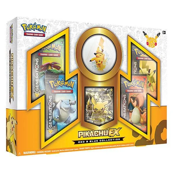 Red & Blue Collections: Pikachu EX Collection