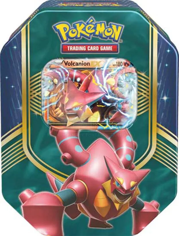 Battle Heart Tin: Volcanion EX Tin