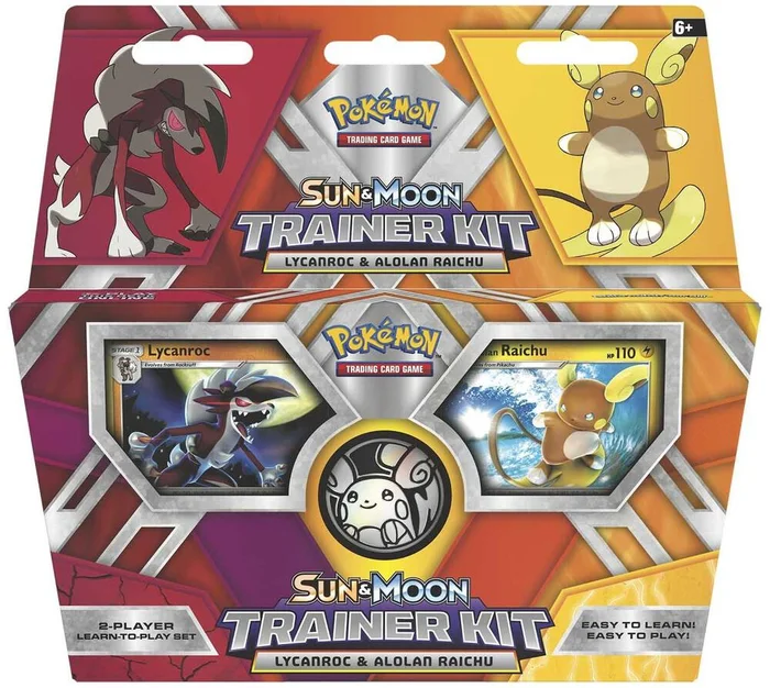 SM Trainer Kit: Lycanroc & Alolan Raichu