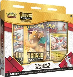 Dragon Majesty: Latias Pin Collection