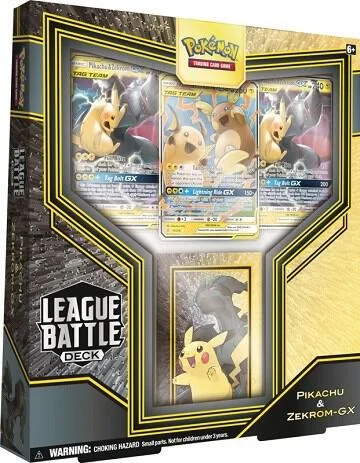 League Battle Decks: Pikachu & Zekrom GX