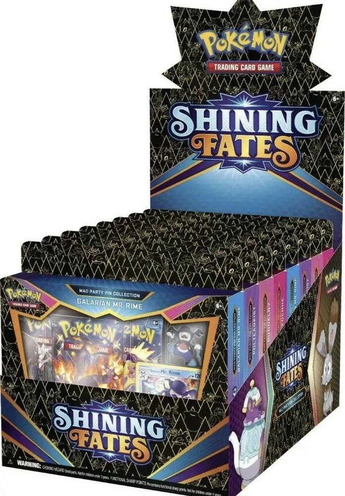 Shining Fates Pin Collection Display