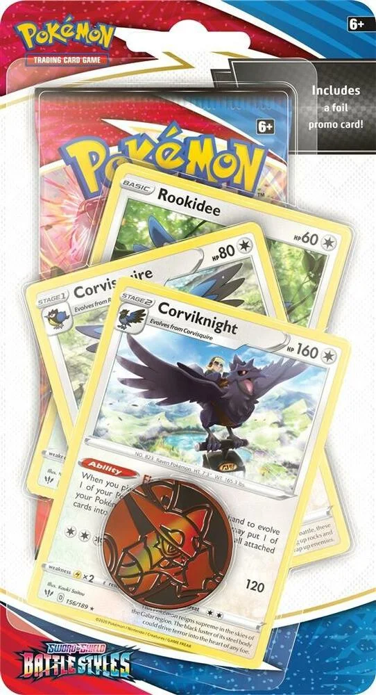 Battle Styles: Corviknight Premium Checklane Blister