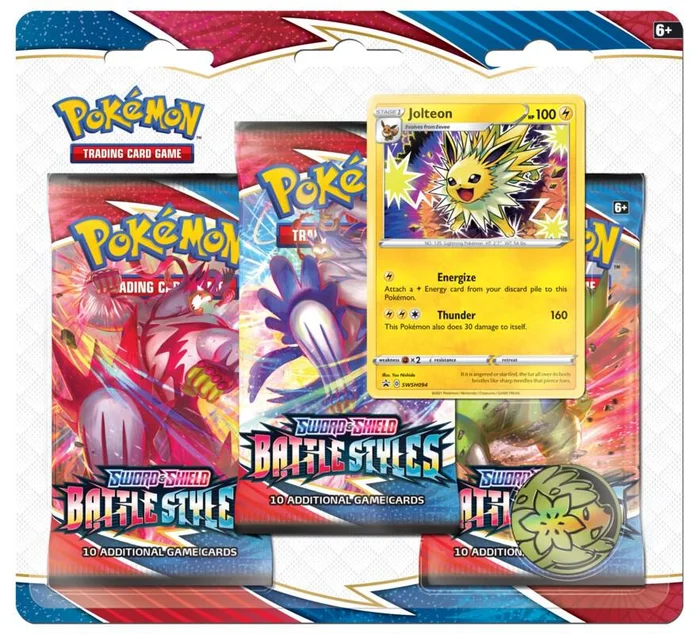 Battle Styles: Jolteon 3-Pack Blister