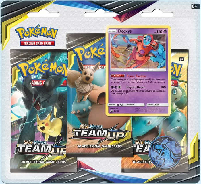 Team Up: Deoxys 3-Pack Blister