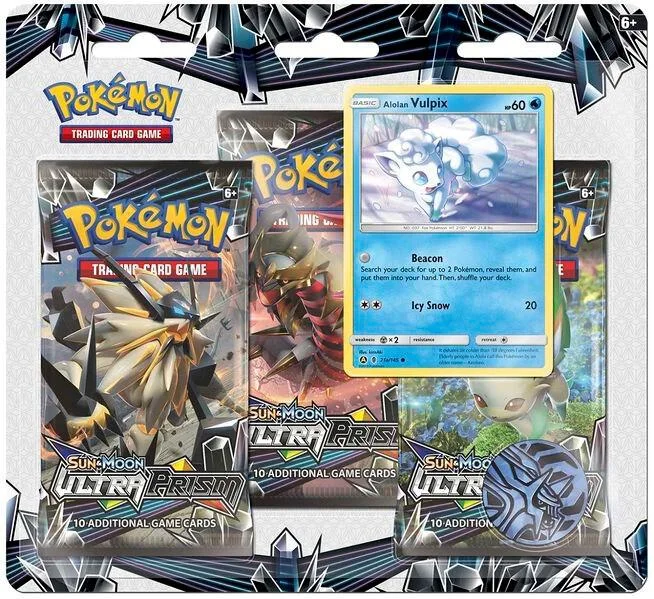 Ultra Prism: Alolan Vulpix 3-Pack Blister