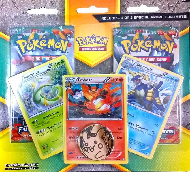 Furious Fists: Unova Starters 2-Pack Blister
