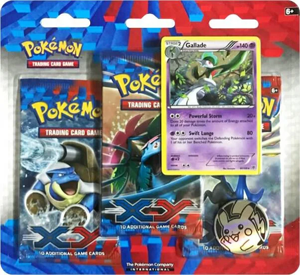 XY: Gallade 3-Pack Blister