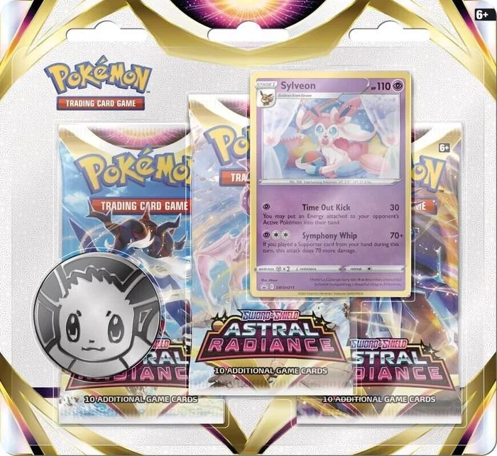 Astral Radiance: Sylveon 3-Pack Blister