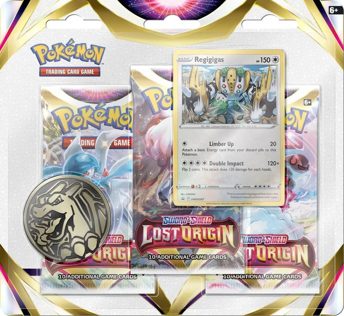 Lost Origin: Regigigas 3-Pack Blister