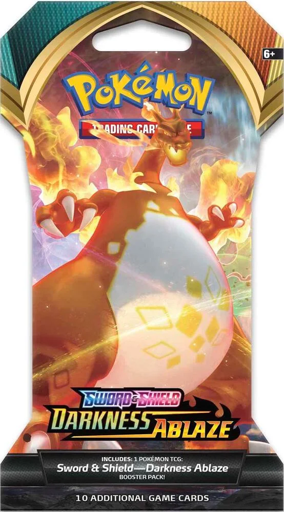 Darkness Ablaze Sleeved Booster