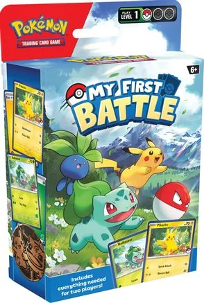 My First Battle: Bulbasaur & Pikachu
