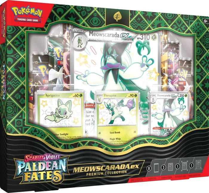 Paldean Fates: Meowscarada ex Premium Collection
