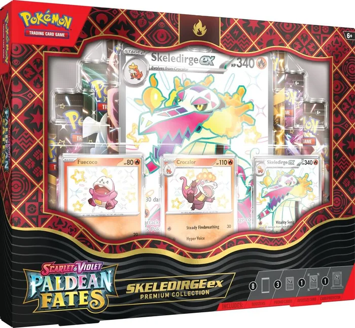 Paldean Fates: Skeledirge ex Premium Collection
