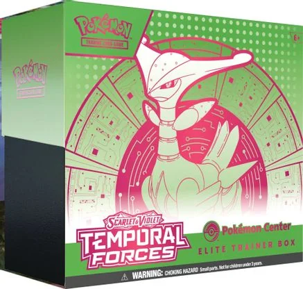 Temporal Forces Iron Leaves Pokémon Center Elite Trainer Box