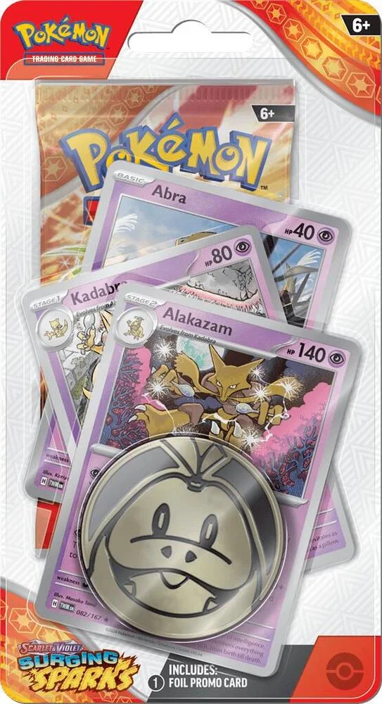 Surging Sparks: Alakazam Premium Checklane Blister