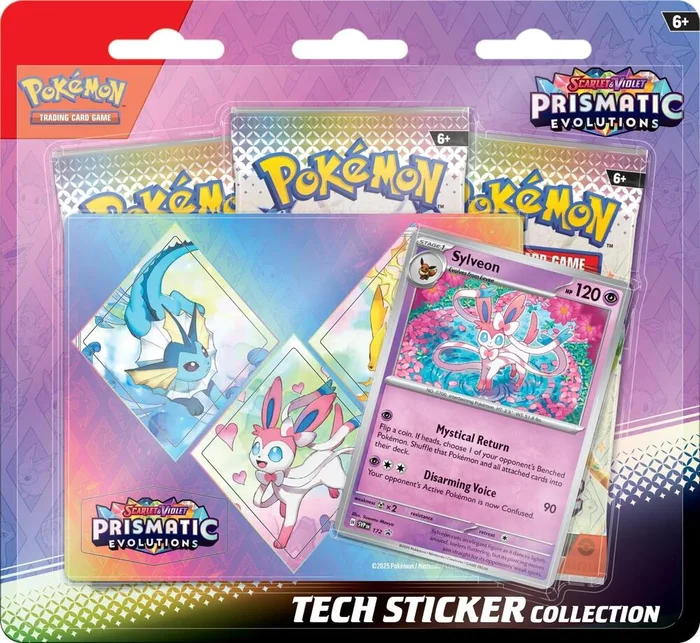 Prismatic Evolutions: Sylveon Tech Sticker Collection