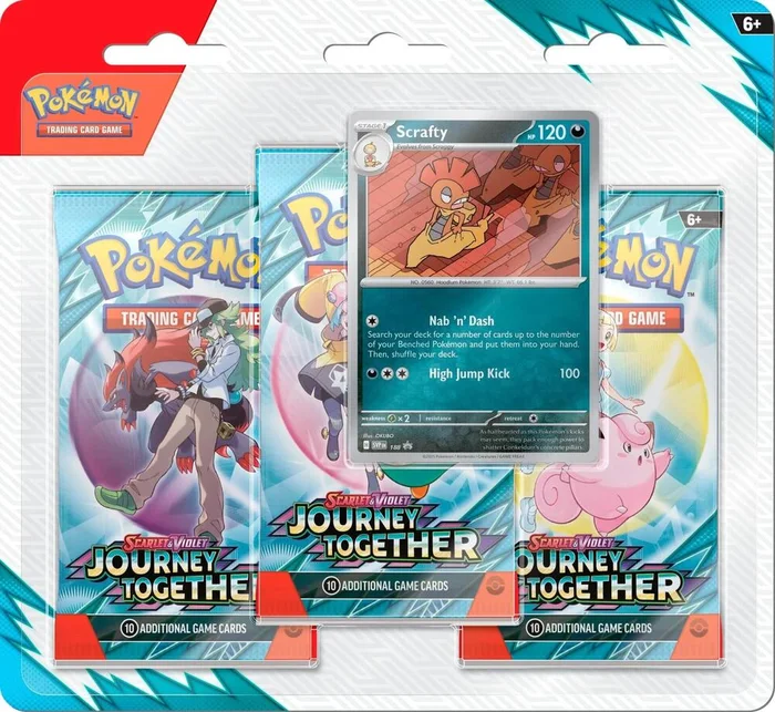 Journey Together: Scrafty 3-Pack Blister