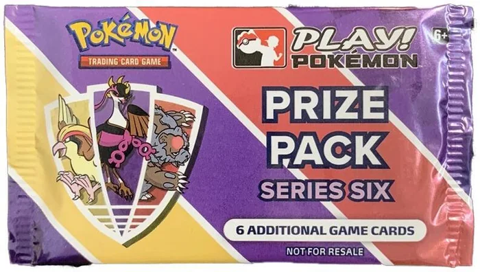 Play! Pokémon Prize Pack Series Six Booster