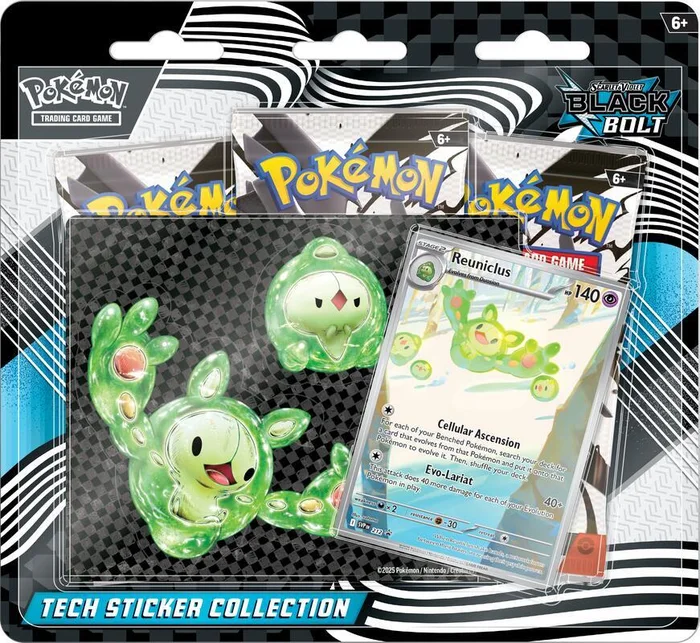 Black Bolt: Reuniclus Tech Sticker Collection