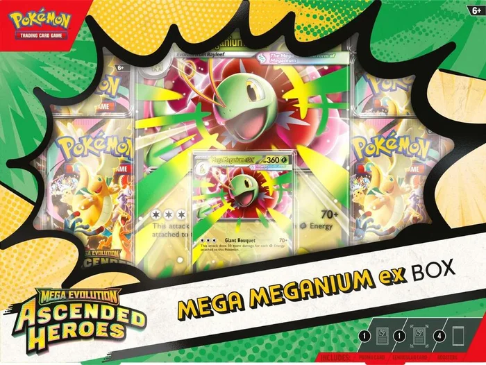 Ascended Heroes: Mega Meganium ex Box